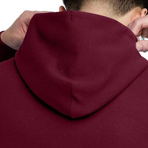 Suéteres de Alta Calidad, Básicos de Algodón, Sudaderas con Capucha para Hombre, Color Puro, Tallas Grandes, Sudaderas con Capucha con Logotipo Personalizado, Suéter Personalizado para Hombre - Product Image 2