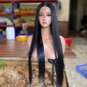 วิกผมแท้แบบขายส่ง วิกผมเวียดนามแบบไม่ต้องใช้กาว วิกผมแบบมีเชือกผูกด้านหน้า ผมตรงแบบธรรมชาติ ผมหยิกแบบธรรมชาติ - Product Image 4