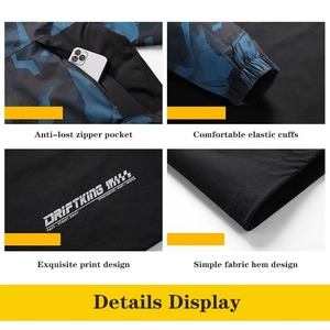 Chaqueta Táctica Impermeable y Cortavientos para Hombre, con Capucha, Transpirable, con Cierre y Estampado, para Caza, Pesca y Montañismo - Product Image 4