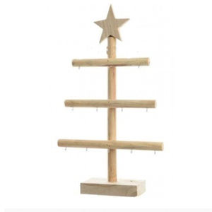 ขาตั้งโชว์ต้นคริสต์มาสทำมือคุณภาพสูง พร้อมไฟ LED ตกแต่งบ้านและงานอีเว้นท์ ทำจากไม้และโลหะ - Product Image 5