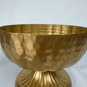 bold blossom High Quality Copper Metal <b>Vase</b> Modern Home <b>Wedding</b> Event Table Centerpieces Decor Wholesale - Product Image 2