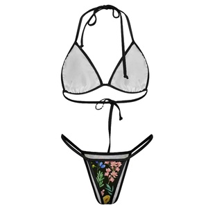 Best OEM New Design Sexy <b>Bikini</b> <b>Set</b> Sublimation Printed Eco Friendly Lightweight Women's Beachwear <b>Bikini</b> <b>Set</b> - Product Image 3