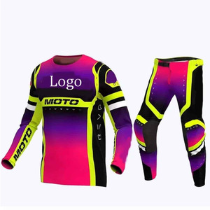 Ensemble de maillot et pantalon de motocross personnalisés par sublimation - Vente en gros - Équipement de course MX pour moto tout-terrain - Combinaison de moto tout-terrain OEM - Product Image 2