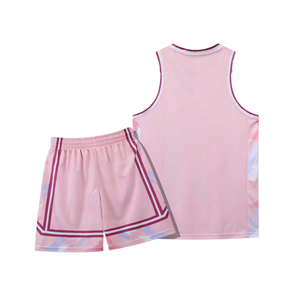 Uniformes de Baloncesto para Hombre con Logotipo, Tela Premium 2026, Calentamiento Rápido, Colores de Equipo, Unisex, Bloques de Color, Híbridos, Compra al por Mayor, Ajuste Transpirable, OEM - Product Image 2