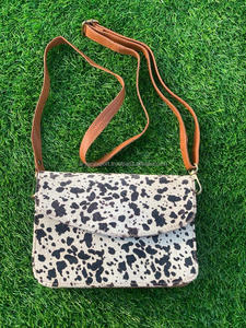 กระเป๋าสะพายไหล่หนังขนสัตว์พิมพ์ลายสัตว์สไตล์ตะวันตกใหม่คุณภาพสูงแฟชั่นหนังขนสัตว์หนังแท้คุณภาพสูงสายสะพายข้าง - Product Image 4
