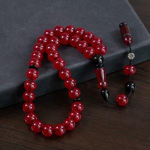 Nuevo Diseño de Tasbih Islámico de Resina Hecho a Mano, Ecológico y Colorido, con 99 Cuentas y Borla, para Musulmanes en Ramadán - Product Image 3