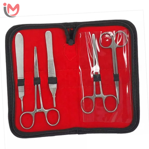 Kit complet de suture orthopédique en gros avec instruments en acier inoxydable et coussinet en silicone réaliste pour services OEM médicaux - Product Image 6