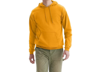 Sudadera Casual con Capucha para Hombre, Color Sólido, Felpa, Invierno, Tejida, 100% Algodón, Anti-Pilling, 300g, Conjunto con Leggings Negros - Product Image 4