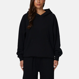 Women Sportswear High Quality Cotton Fleece Custom Women Hoodie - Product Image 4