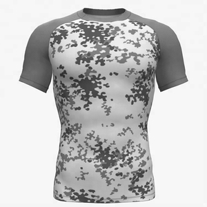 เสื้อยืดออกกำลังกายวิ่งฟิตเนสแบบรัดรูปพิมพ์ลายตามสั่ง เสื้อยืดแขนยาวผู้ชาย BJJ Gi Rashguards 2026 - Product Image 4