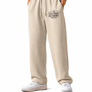 Pantalon de survêtement en molleton de qualité supérieure pour homme, style ample et décontracté, coupe ample, chaud et confortable, bas de tenue décontracté pour l'hiver, mode masculine - Product Image 1