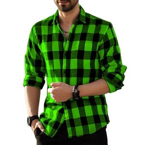 Chemises 100% coton de haute qualité chemises décontractées personnalisées imprimées en 3D pour hommes nouveau design élégant chemises à manches courtes - Product Image 1