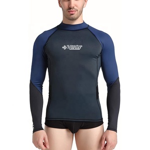 Rash Guard personnalisé léger pour hommes Protection solaire avec manches longues Surf BJJ Logo personnalisé - Product Image 2