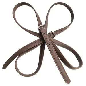 <b>Comfort</b> Equestrian English Saddle Girth Horse Riding Equipment With Stitching Available in Red and White Nylon Models - Product Image 2