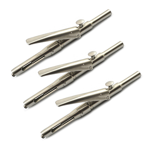 Jeringa Dental Manual de Acero Inoxidable Reutilizable, Certificada CE Clase I, Color Plateado, Instrumentos Quirúrgicos Dentales - Product Image 4
