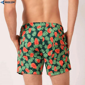Fashion Men High-quality Breathable Eco-Friendly Lightweight Swimming Shorts Elastic Waist Drawstring Closure Quick Dry 100% - Product Image 5
