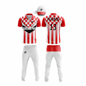 ชุดยูนิฟอร์มคริกเก็ตแบบซับลิเมชั่นสั่งทำพิเศษ เสื้อ กางเกง ชุดกีฬาสำหรับทุกเพศ รับผลิตแบบ OEM แบรนด์ของลูกค้า ขายส่งจำนวนมาก ผู้จัดจำหน่ายชุดยูนิฟอร์มคริกเก็ต - Product Image 4