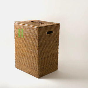 Handwoven Rattan Modern Design Storage <b>Basket</b> For <b>Laundry</b> Bedroom Storage Boxes & Bins Rattan 2026 Made In Vietnam - Product Image 5