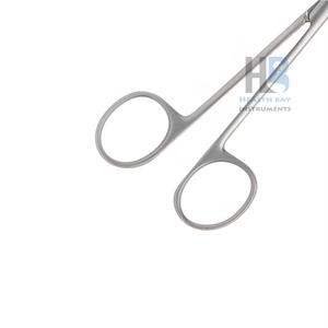 กรรไกรตัดไหมเย็บแผล สแตนเลสสตีล ปลายแหลม สำหรับผ่าตัดและทันตกรรม เครื่องมือมืออาชีพ ความแม่นยำสูง ใช้งานด้วยมือ ได้รับการรับรองมาตรฐาน CE - Product Image 4