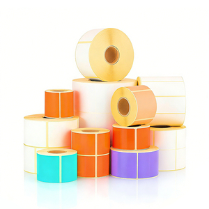 Etiquetas Térmicas Personalizadas con Logotipo a Color, 100 mm x 20 mm, 100 mm x 40 mm, 100 mm x 100 mm, 250 Unidades - Product Image 1