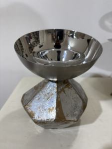 Juego de Quemadores de Incienso Geométricos de Acero Inoxidable con Tapa, Ecológicos, para Aromaterapia, Decoración de Hogar Primavera/Verano, Duraderos, Modernos, para Mesa - Product Image 6