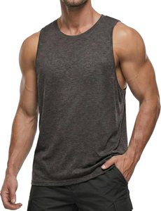 Camiseta Deportiva Premium sin Mangas para Hombre, Camiseta de Tirantes para Gimnasio, Transpirable, Ecológica, de Secado Rápido, de Algodón de 180 g, para Entrenamiento y Fitness - Product Image 2
