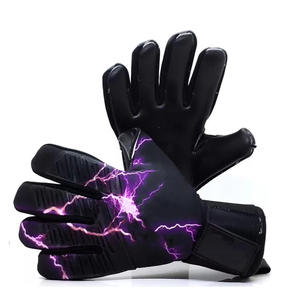 Guantes de Portero de Fútbol Profesionales y Económicos para Jóvenes, Guantes de Portero de Fútbol de Látex Grueso con Protección para los Dedos en Venta - Product Image 1