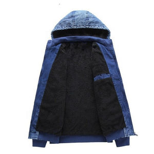 Chaqueta de Mezclilla Estilo Vintage para Hombre, Chaqueta de Mezclilla de Longitud Regular, Informal para Otoño - Product Image 3