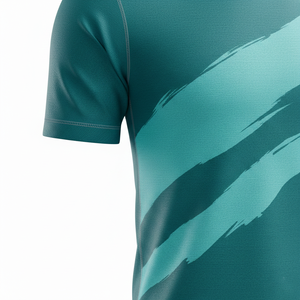 ชุดฟุตบอลยูนิเซ็กซ์พร้อมกางเกงขาสั้น ชุดสองชิ้นรักษ์โลก ชุดกีฬาฝึกซ้อมฟุตบอลแบบยั่งยืน รับผลิตตามแบบ OEM - Product Image 5