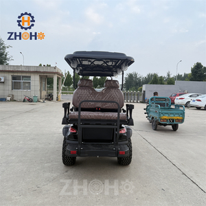 Voiturette <span class=keywords><strong>de</strong></span> golf électrique tout-terrain à 6 places avec cadre en <span class=keywords><strong>aluminium</strong></span>, adaptée aux plages, aux terrains <span class=keywords><strong>de</strong></span> golf et aux parcs - Product Image 5