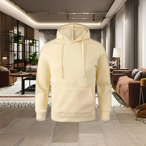 Sudadera con Capucha Extra Grande para Hombre, Tejido French Terry Grueso, Hombros Caídos, Impermeable, Ecológica, de Alta Calidad para Invierno - Product Image 6