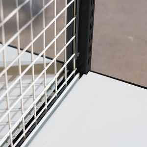 Metal Grid Shelving <b>Unit</b> with 3 Tiers - OEM SERVICE - Product Image 5