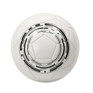 Balón de Fútbol de PU Suave al Tacto, PVC Duradero, Cuero Brillante, Patrón Hexagonal Cibernético, Talla 3, Ligero y Ecológico - Product Image 3