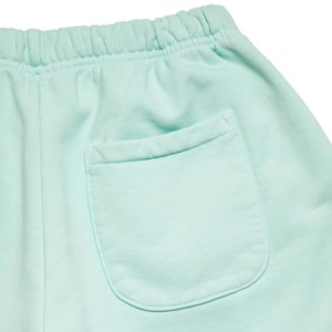 Shorts de sport décontractés d'été pour hommes avec logo personnalisé, en coton, taille élastique, unis, avec poche - Product Image 3