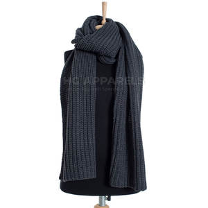 Stylish <b>Winter</b> Knitted <b>Scarf</b> with Smooth Texture Clean Look Warm Breathable Fabric Eco-Friendly Lightweight Design for <b>Women</b> - Product Image 3