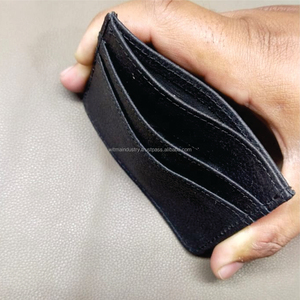 Bán buôn tùy chỉnh sang trọng da chủ thẻ với 6 khe cắm có sẵn trong màu hồng màu xanh lá cây màu đen cá nhân với biểu tượng tùy chỉnh - Product Image 3