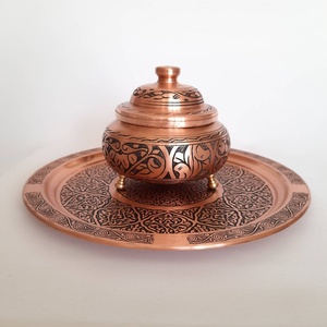 Plateau en cuivre pour l'exportation, artisanat, décoration intérieure et articles de cuisine - Product Image 2