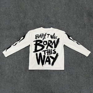 T-shirt unisexe sans manches en coton surdimensionné, imprimé en sérigraphie sur le devant avec logo personnalisé, streetwear, écologique, séchage rapide, respirant - Product Image 2