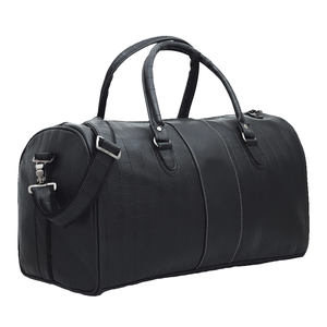 Sac de voyage en cuir véritable, grande capacité, sac de week-end, bagage à main, durable, imperméable, élégant, sac de sport, sac de nuit - Product Image 3