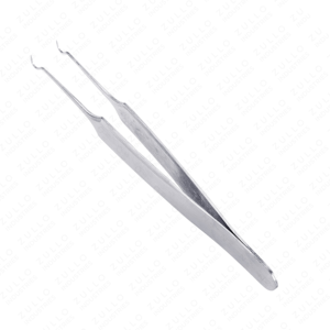 Professional Stainless Steel Eyelash Tweezers & Acne Extractor <b>Tool</b> Polished Finish for Makeup and Face Care - Product Image 6