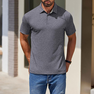 2026 New arrival Beach ready men polo shirt cotton collar tee short sleeve breathable summer casual wear comfortable clothing - Product Image 6