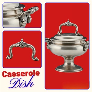 ถาดอุ่นอาหารพรีเมียมสีเงินพร้อมฝาปิดและขาตั้ง ดีไซน์หรูหรา เหมาะสำหรับงานบุฟเฟ่ต์ งานเลี้ยง และการจัดเลี้ยงในโรงแรม - Product Image 3