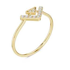 แหวนมอสซาไนต์ทรงกลมชุบทองคำสีกุหลาบ ดีไซน์เรียบหรูไม่ซ้ำใคร สำหรับเงินแท้ 925 ของแท้ ของขวัญแทนใจสำหรับคนรัก - Product Image 6