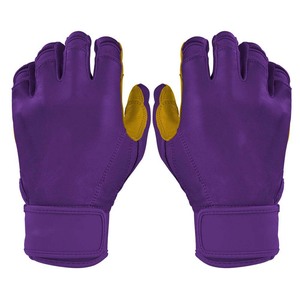 Gants de frappe en Spandex/Nylon violet avec paume rembourrée, fermeture auto-agrippante, unisexe, pour adulte, respirants et durables - Product Image 1