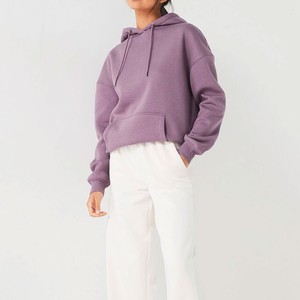 Sudadera con Capucha para Mujer al por Mayor, Transpirable, de Algodón y Felpa, Personalizable, Proveedor de Ropa Deportiva OEM - Product Image 3