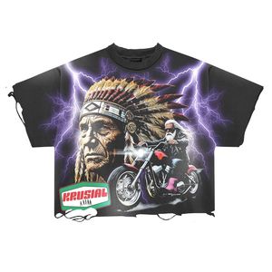 Camisetas Gráficas Personalizadas de Alta Calidad, Impresión DTG, Estilo Holgado de Algodón, MOQ Bajo, Producción Rápida y Envío a Todo el Mundo - Product Image 4