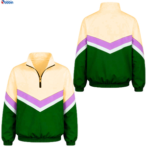 Chaqueta Cortavientos para Mujer BOBBIN INDUSTRIES, Manga Larga, Cierre Frontal con Cremallera, Diseño con Bloques de Color, Resistente al Viento, con Capucha, Reversible, Transpirable, de Secado Rápido - Product Image 4