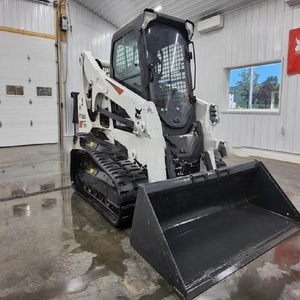 Cargadora de orugas compacta T740 2023 con cabina cerrada, máquina de construcción de alto rendimiento - Product Image 1