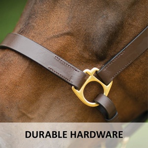 Cabestro para Caballo de Cuero Genuino Más Vendido, Personalizable en Color, Tamaño, Logotipo y Diseño, Duradero, Marca Equestrian Rub International - Product Image 4