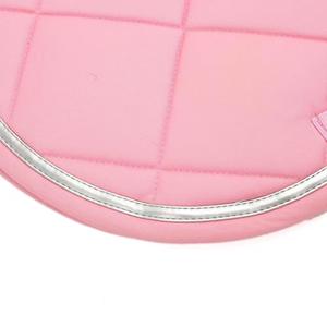 All-Purpose Waterproof <b>Foam</b>-Filled Quilted Customized English Riding Horse Saddle <b>Pad</b> with Custom Logo for Dressage Use - Product Image 4